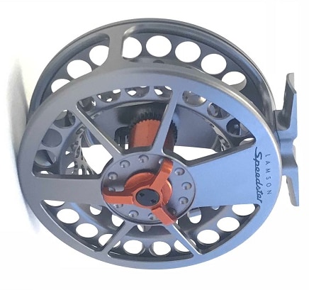 WaterworksLamson Speedster Spools in Grey and Orange